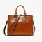 Womens Genuine Leather Crossbody Shoulder Tote Bag Cowhide Messenger Purse For Fashion Shopping And 3