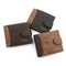 Mens PU Leather Wallet With Business Card Holder And Hasp Closure 0