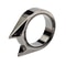 Self Defense Finger Ring Outdoor Survival Window Breaker Cats Ear Metal Defense Ring for Personal Safety