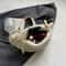 Mens & Womens Casual Solid Color Plush Crossbody Shoulder Bag Versatile Waist Bag for Daily Commuting
