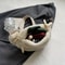 Mens & Womens Casual Solid Color Plush Crossbody Shoulder Bag Versatile Waist Bag for Daily Commuting