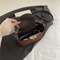 Fashionable Mini Suede Womens Tote Bag with Hardware Lock Buckle Faux Suede Crossbody Shoulder Handbag