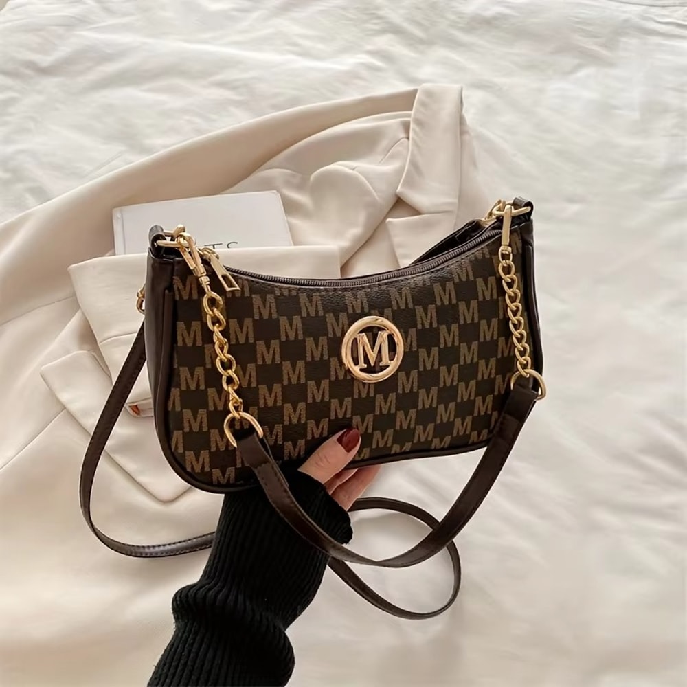Vintage Style Handbag Crossbody Bag Adjustable Strap Women Messenger Shoulder Bag Sophisticated Acc 0