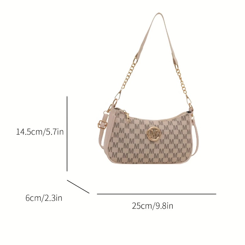Vintage Style Handbag Crossbody Bag Adjustable Strap Women Messenger Shoulder Bag Sophisticated Acc 2