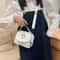 Cute Cartoon Canvas Messenger Bag for Teen Girls Small Square Shoulder Bag for Phones & Wallets