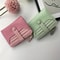Chic Macaron Crocodile Texture Zipper Wallet Stylish Multi Slot Purse For Everyday Use 0