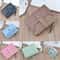Chic Macaron Crocodile Texture Zipper Wallet Stylish Multi Slot Purse For Everyday Use 1
