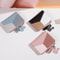 Simple Style Tassel Short Wallet PU Leather Coin Purse & Card Holder for Women and Girls
