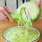 Vegetable Slicer & Cabbage Shredder Multi Function Fruit Peeler & Potato Zester Knife for Easy Meal Prep