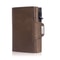 Pop Up RFID Protection Genuine Leather Wallet For Men Women With Compartment For Notes And Coins 7