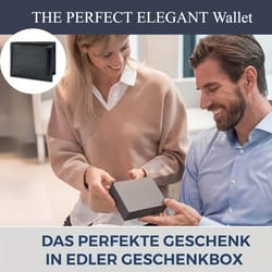 mens rfid carbon fiber wallet with coin pocket durable & secure wallet for men