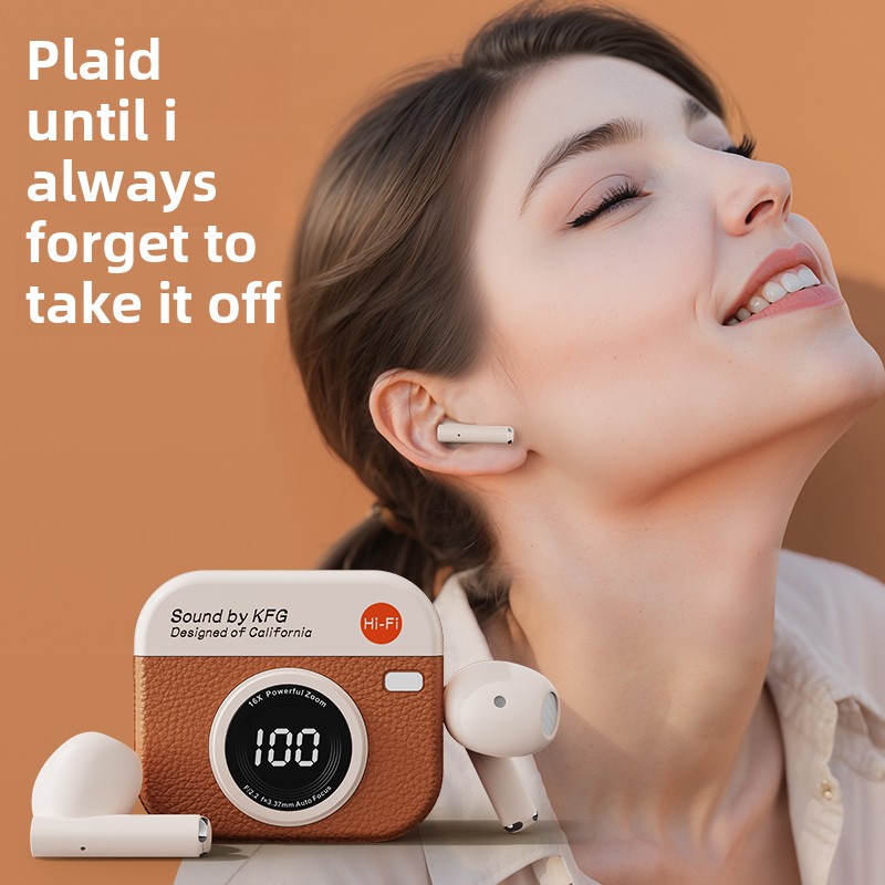High Fidelity Bluetooth TWS Wireless Sports Headphones with Microphone for Smartphones