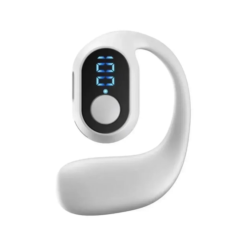TWS Wireless Earphones with Air Conduction HiFi Sound Noise Cancellation Sports Ear Hook Headset for Smartphones