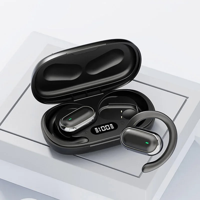 Bluetooth Earphones Sport Wireless Headphones with Mic Waterproof HiFi Stereo Long lasting Battery for All Phones