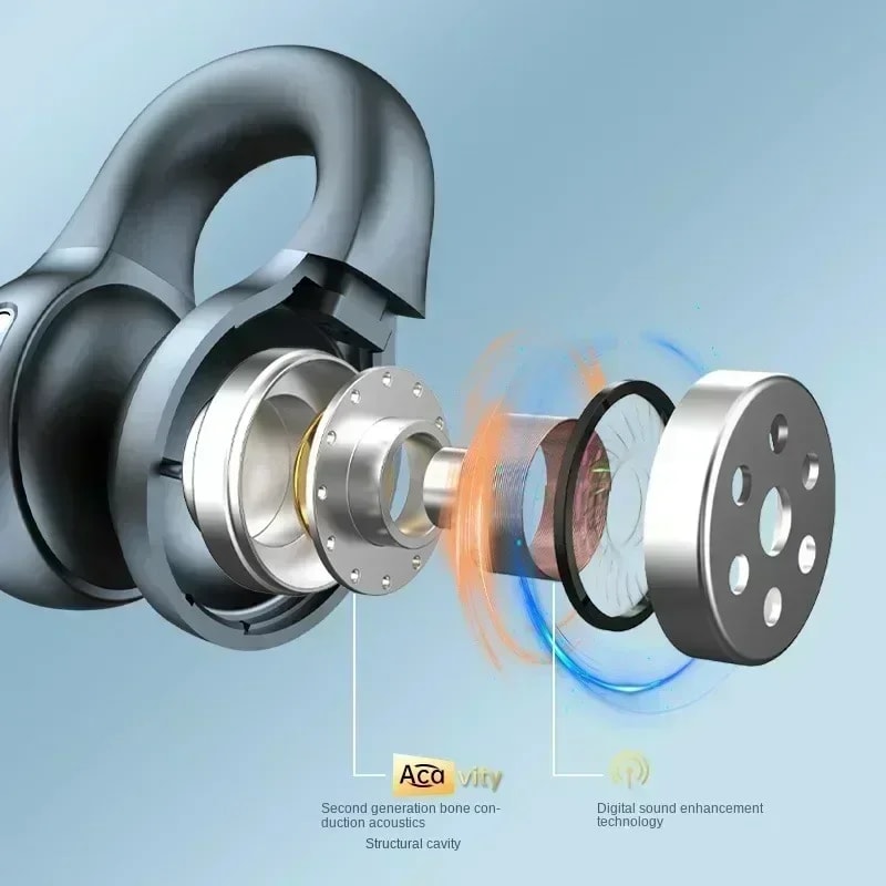 Wireless Bluetooth Earbuds with Noise Reduction Touch Control & LDE Power Display In Ear Headset with Mic