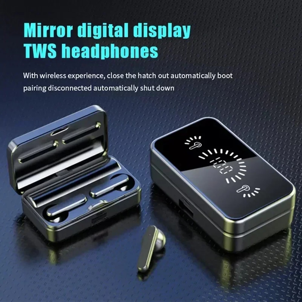 Bluetooth Sport True Wireless Earbuds Stereo Bluetooth Wireless Earphones with Mic for All Smartphones