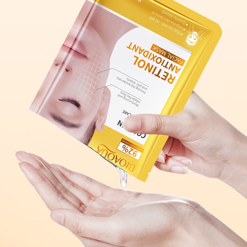 Advanced Retinol Collagen Face Mask for Firming & Deep Hydration