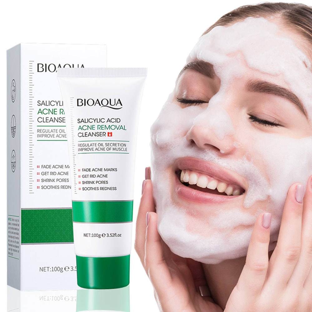 Salicylic Acid Acne Face Cleanser for Oil Control & Moisturizing