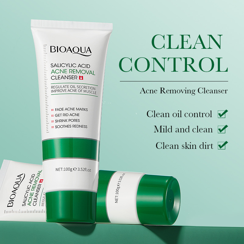 Salicylic Acid Acne Face Cleanser for Oil Control & Moisturizing