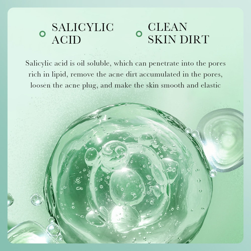 Salicylic Acid Acne Face Cleanser for Oil Control & Moisturizing