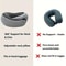 Ultimate Comfort Memory Foam Travel Neck Support Pillow Portable U Shaped Adjustable Sleep Pillow