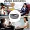 Ultimate Comfort Memory Foam Travel Neck Support Pillow Portable U Shaped Adjustable Sleep Pillow