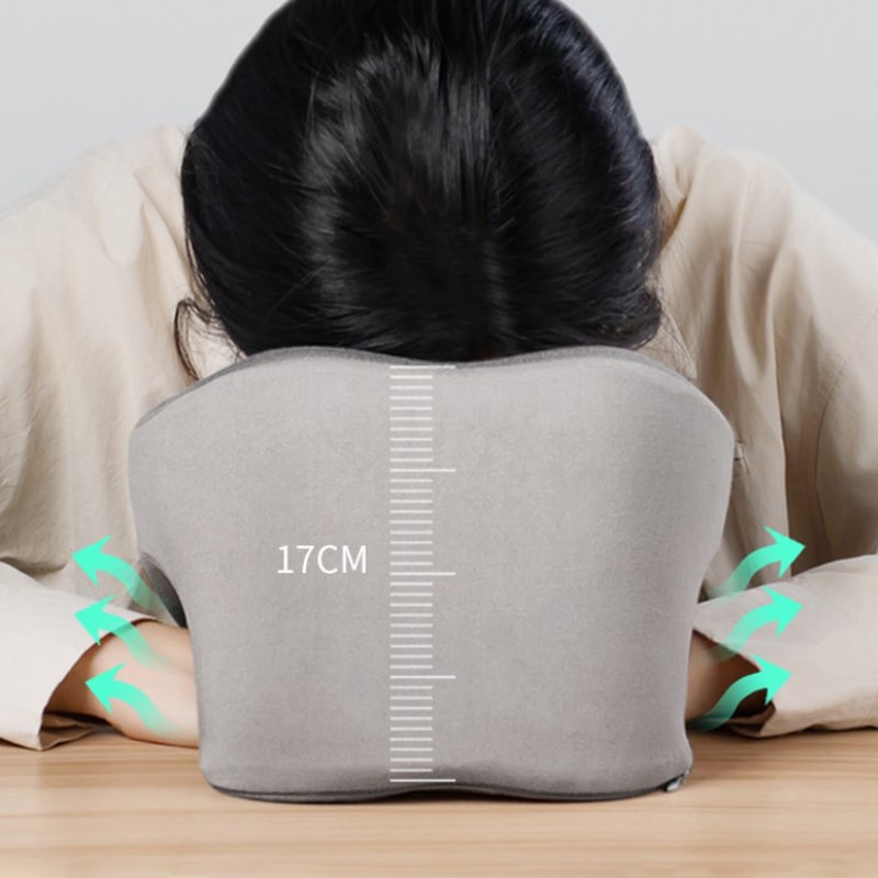 Premium Memory Foam Travel Neck Pillow Ergonomic Airplane Neck Support & Cervical Comfort