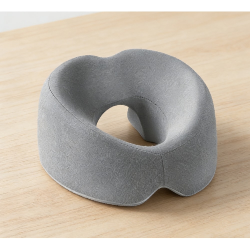 ErgoMemory Prone Support Pillow Memory Foam Face Down Pillow & Ergonomic Massage Headrest for Home Salon & Spa