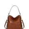 Vintage Chic Large Leather Tote Bag For Women Everyday Leather Tote Bag For Women With Spacious Int 0