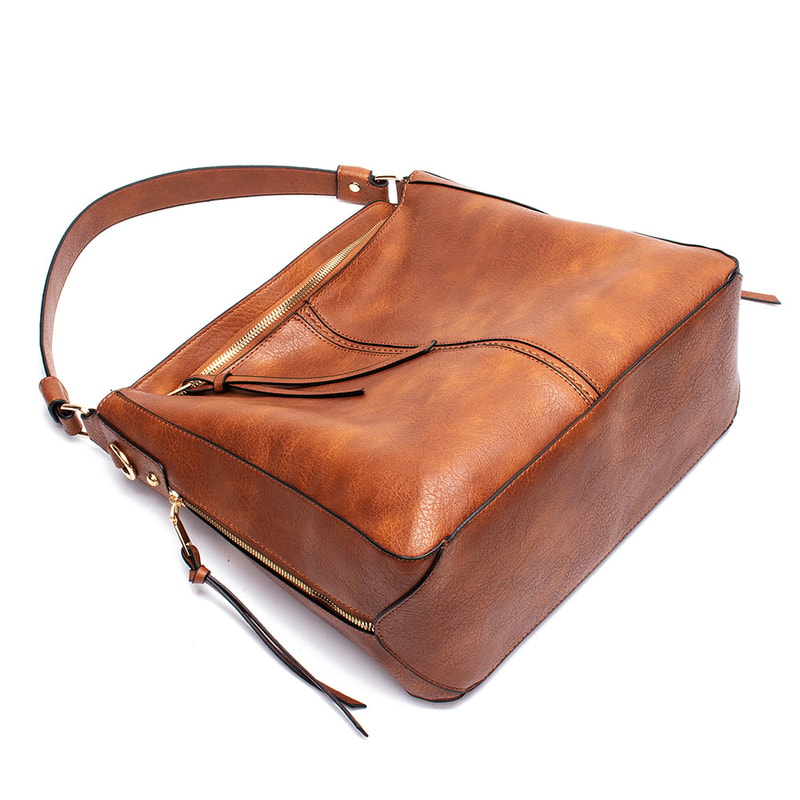 Vintage Chic Large Leather Tote Bag For Women Everyday Leather Tote Bag For Women With Spacious Int 2