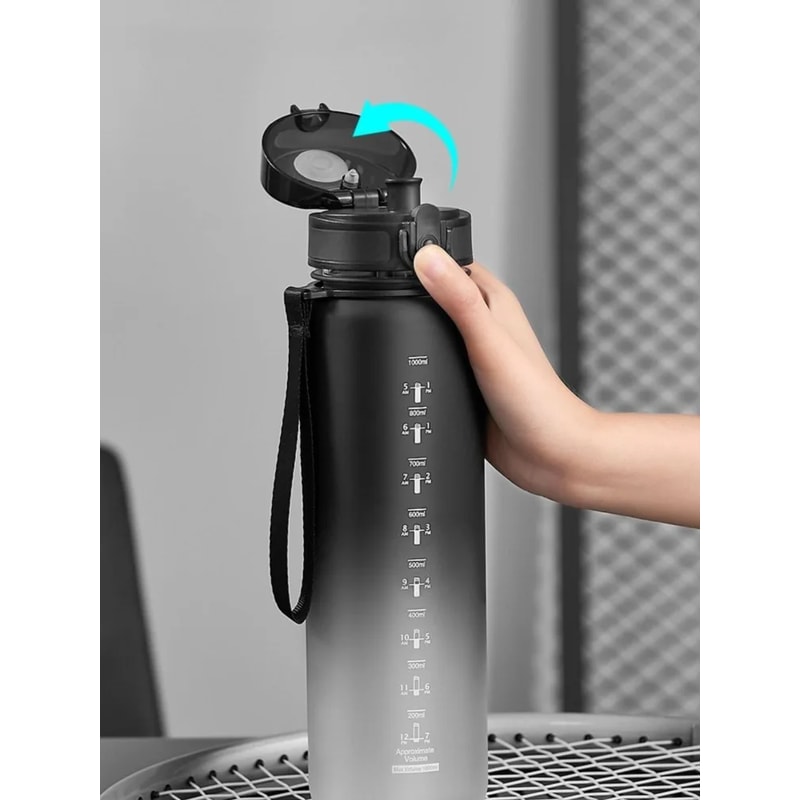 Large Leak Proof Sports Water Bottle Portable Travel & Gym Hydration Jug