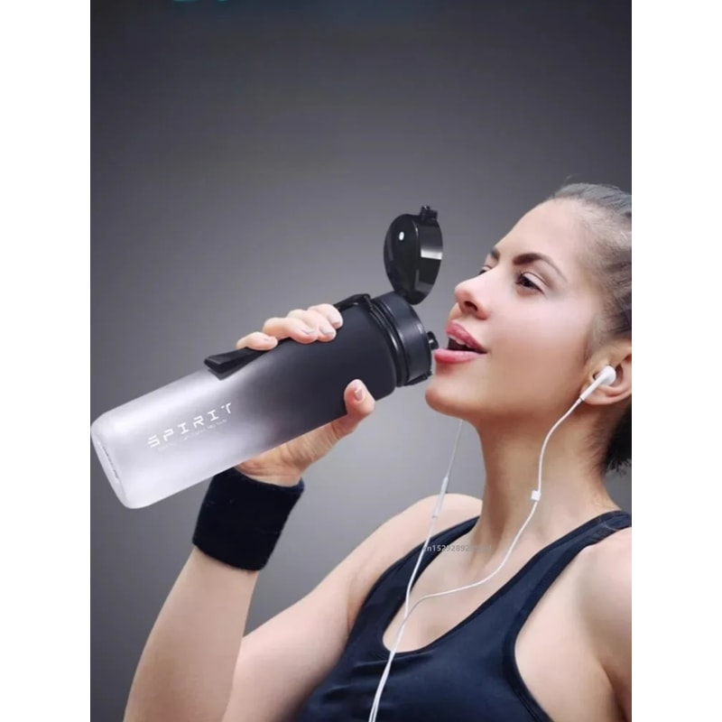 Large Leak Proof Sports Water Bottle Portable Travel & Gym Hydration Jug