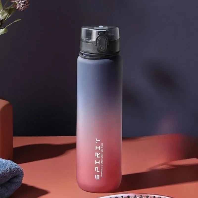 Large Leak Proof Sports Water Bottle Portable Travel & Gym Hydration Jug