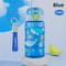 Leakproof Portable Cartoon Water Bottle for Kids with Easy Carry Strap Outdoor School & Travel Essential