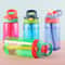 Premium Kids Water Bottle With Straw Leak Proof Portable Sports Water Bottle For School Gym Travel 1