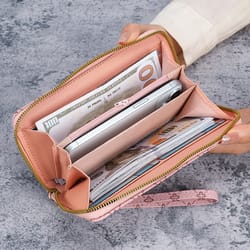 european & american trend large capacity multifunctional wallet clutch