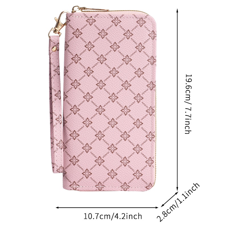 European American Trend Large Capacity Multifunctional Wallet Clutch 1