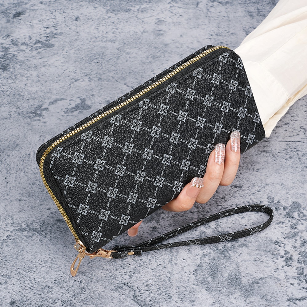 European American Trend Large Capacity Multifunctional Wallet Clutch 5