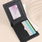 Premium Mens Vintage Clutch Wallet With Front Pocket Gift Box Stylish Everyday Wallet 0