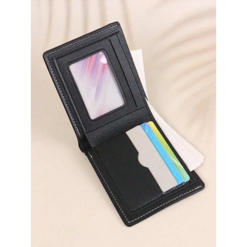 Premium Mens Vintage Clutch Wallet With Front Pocket Gift Box Stylish Everyday Wallet 0