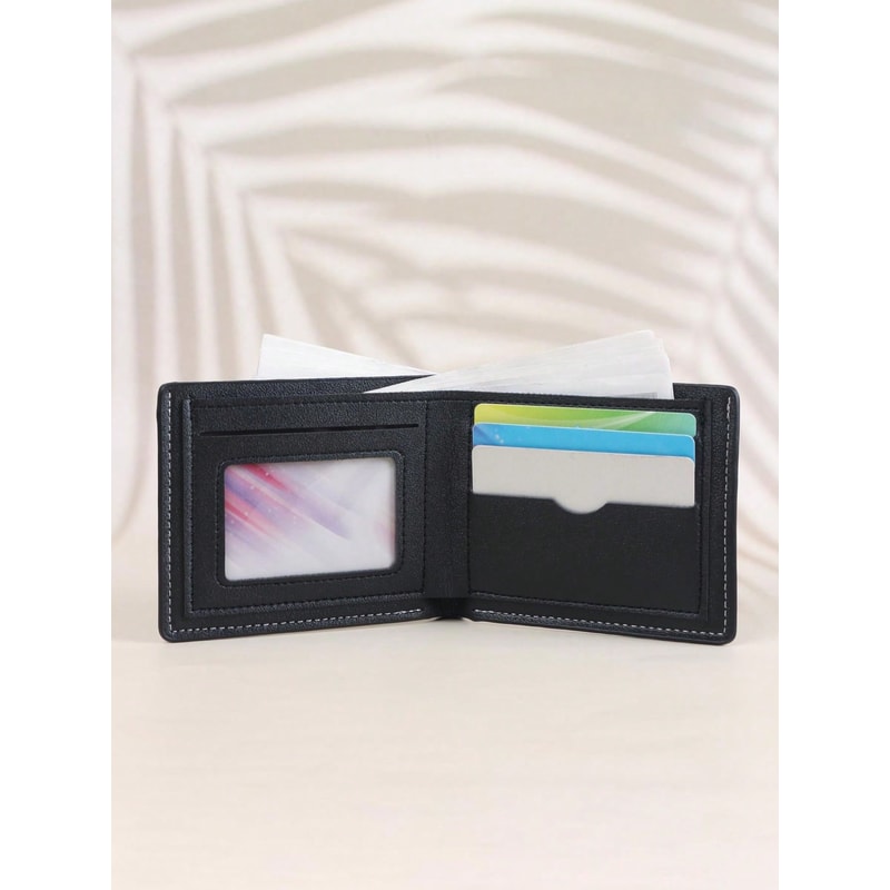 Premium Mens Vintage Clutch Wallet With Front Pocket Gift Box Stylish Everyday Wallet 3
