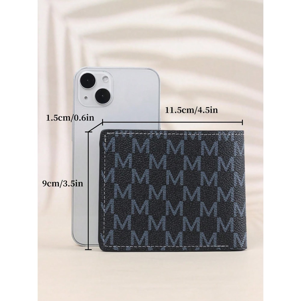 Premium Mens Vintage Clutch Wallet With Front Pocket Gift Box Stylish Everyday Wallet 4