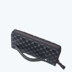 premium mens long zipper wallet large capacity wallet for phone cash & cards