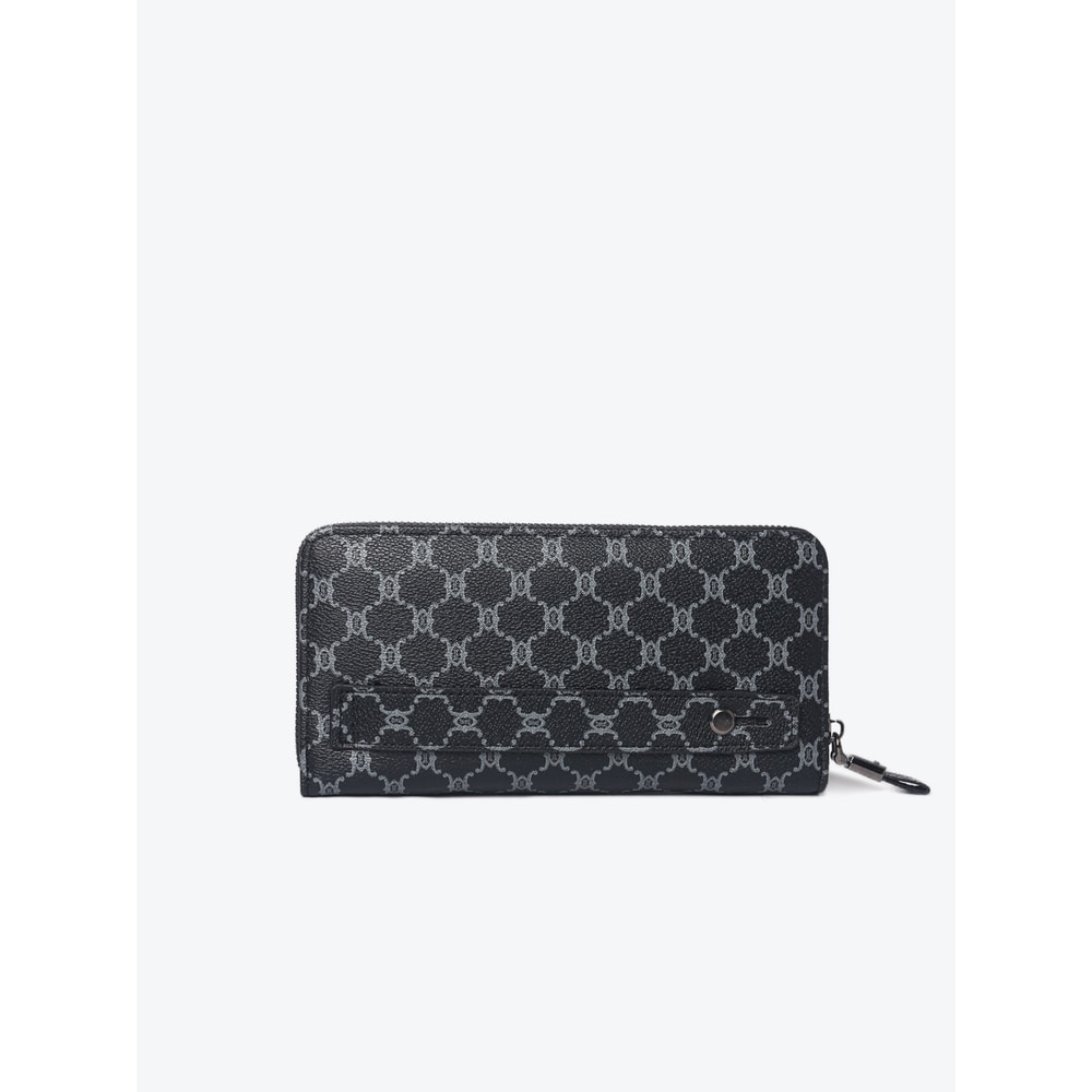 Premium Mens Long Zipper Wallet Large Capacity Wallet For Phone Cash Cards 1