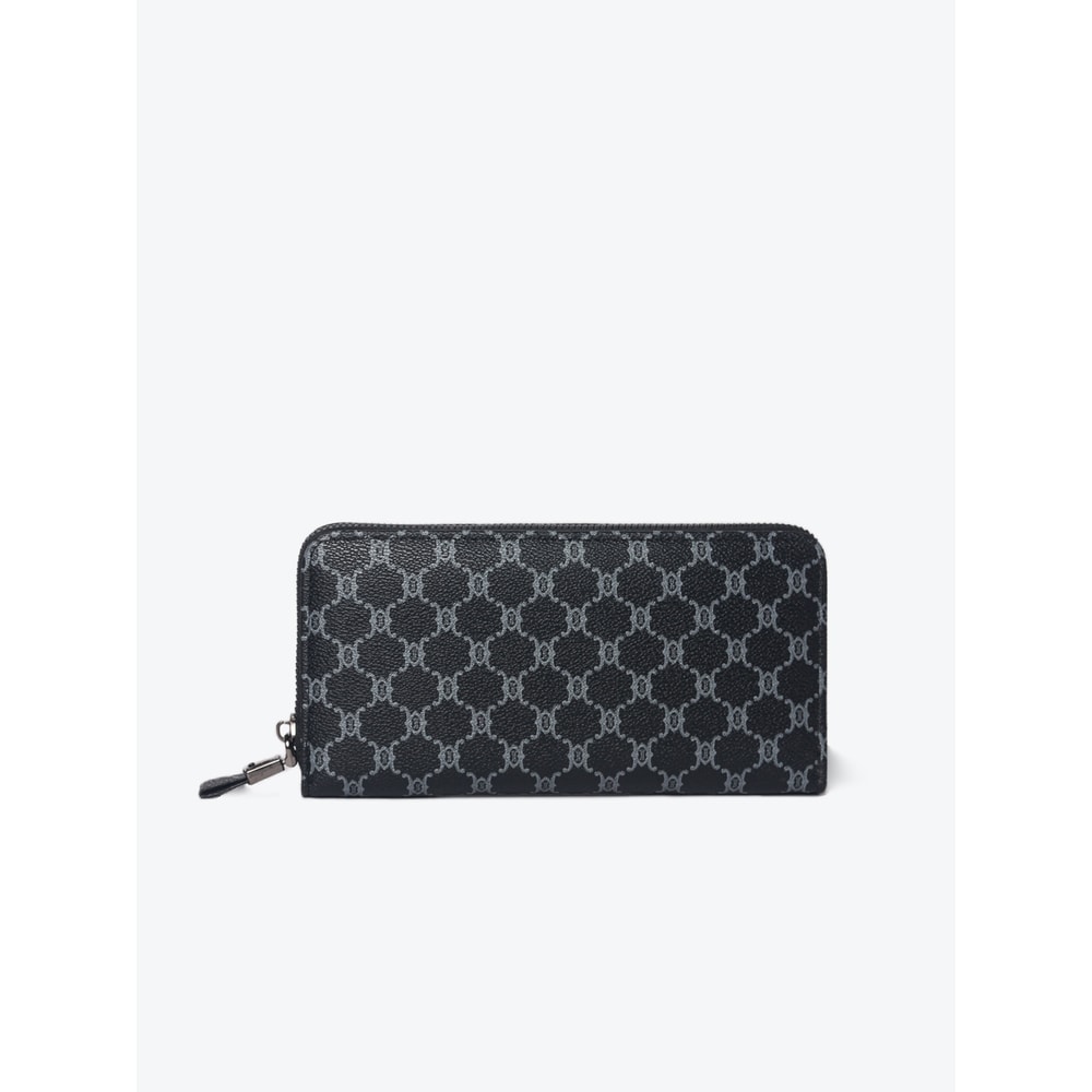 Premium Mens Long Zipper Wallet Large Capacity Wallet For Phone Cash Cards 5