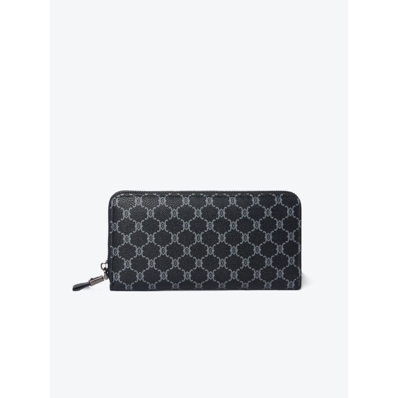 Premium Mens Long Zipper Wallet Large Capacity Wallet For Phone Cash Cards 5