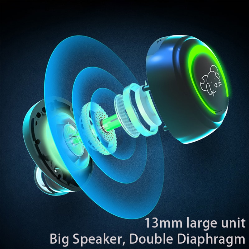 Premium Single Ear Wireless Earbud Bluetooth Earphone with Mic Clear HD Calls & Long Battery Life Earbuds