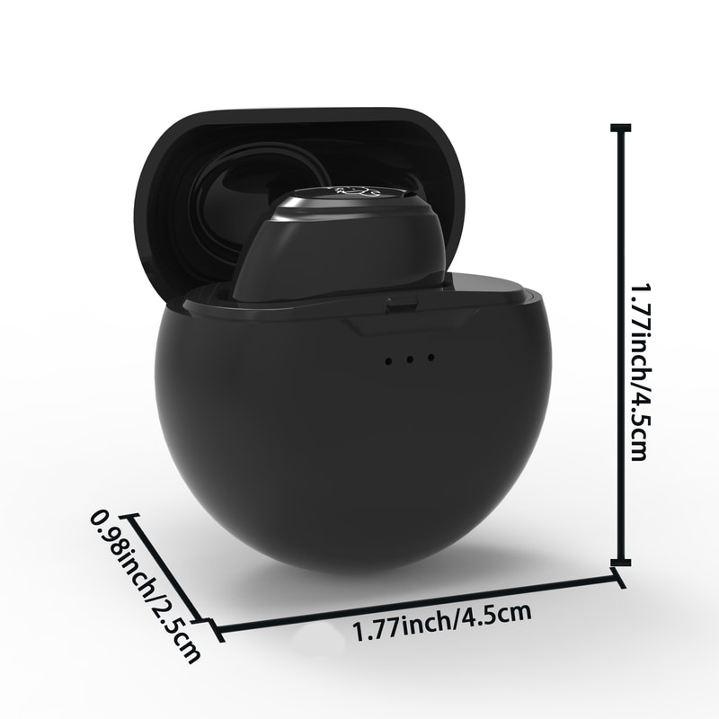 Premium Single Ear Wireless Earbud Bluetooth Earphone with Mic Clear HD Calls & Long Battery Life Earbuds