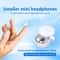 Premium Invisible Wireless Earbuds with Sliding Charging Case Comfort Sleep Sport & Deep Bass