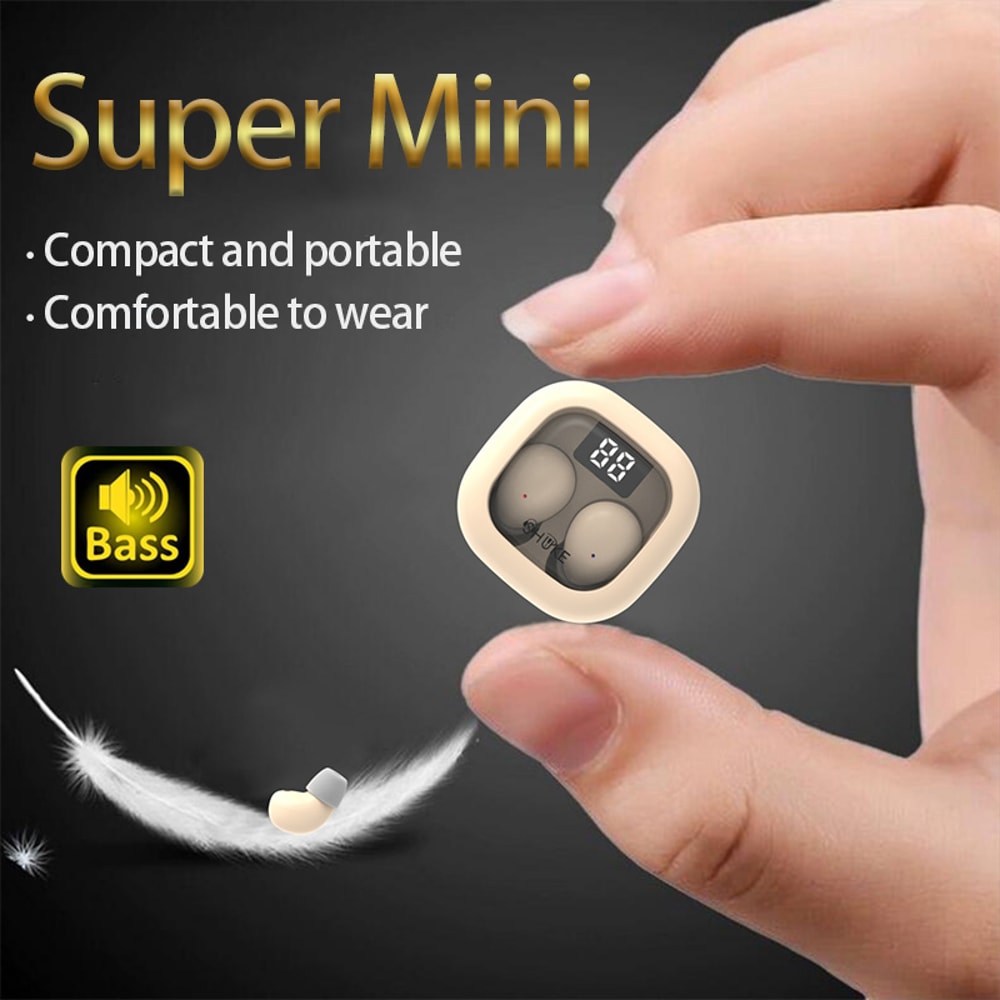 StealthFit Mini Wireless Bluetooth Earbuds Invisible Comfort with HD HIFI Bass